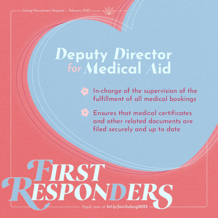 volunteer postition openings (2/2)