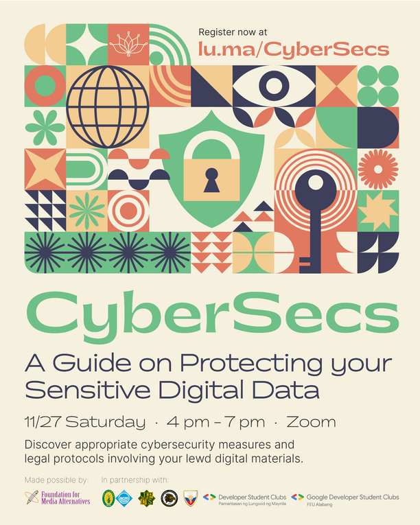 "cybersecs" poster